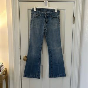 Citizens of Humanity Low Waist Wide Leg Jeans